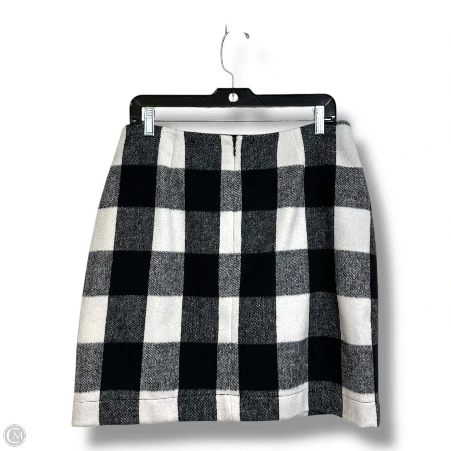 Skirt Mini & Short By Boston Proper In Plaid Pattern, Size: 12