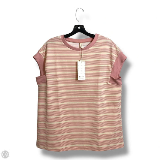 Top Short Sleeve By Clothes Mentor In Pink, Size: S