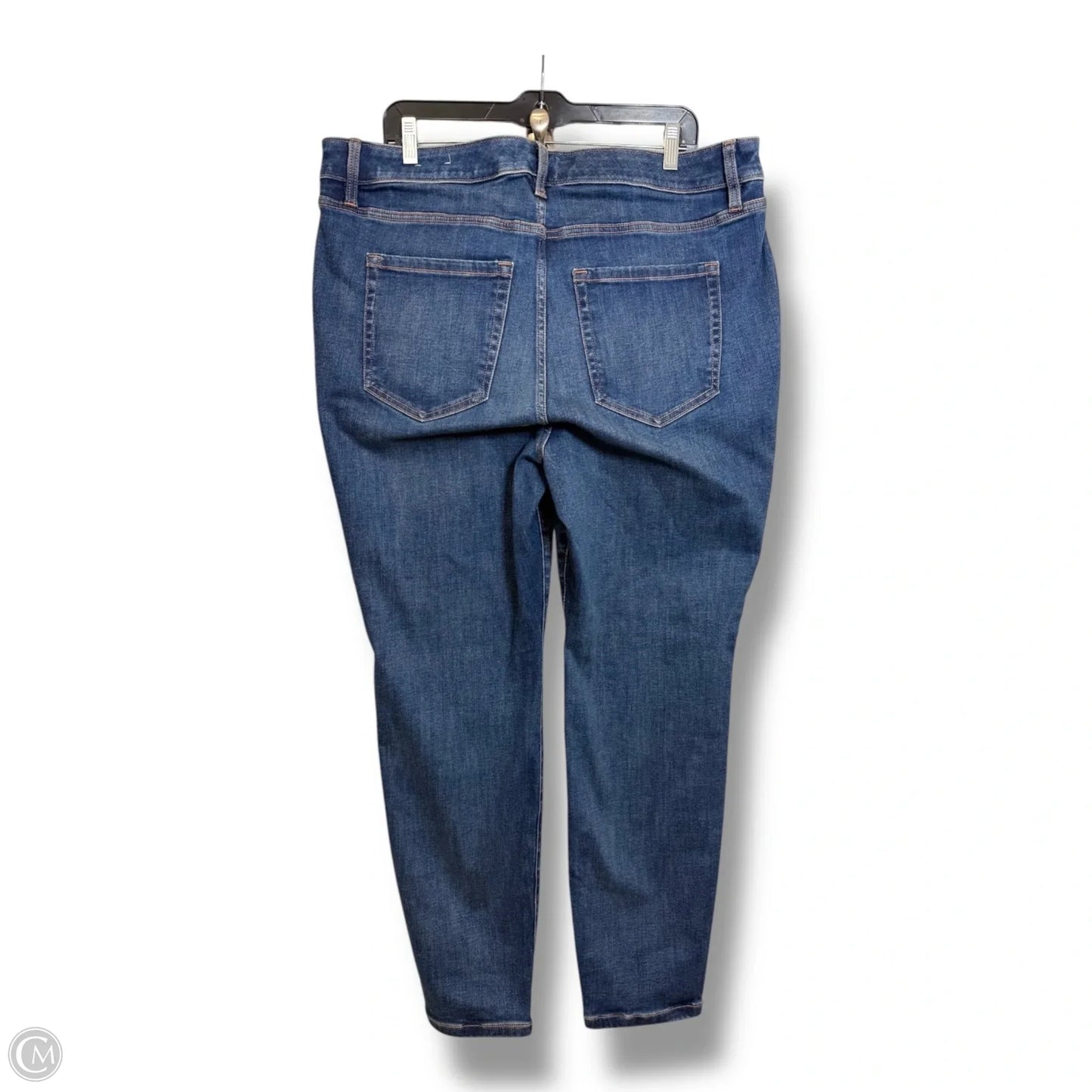 Jeans Straight By Lane Bryant In Blue Denim, Size: 18