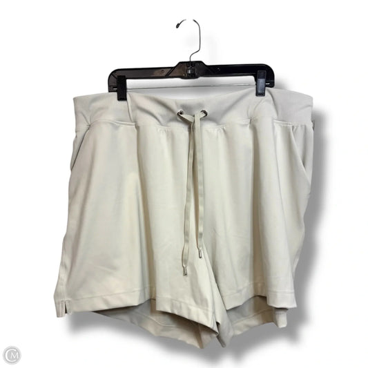 Athletic Shorts By Livi Active In Beige, Size: 2x