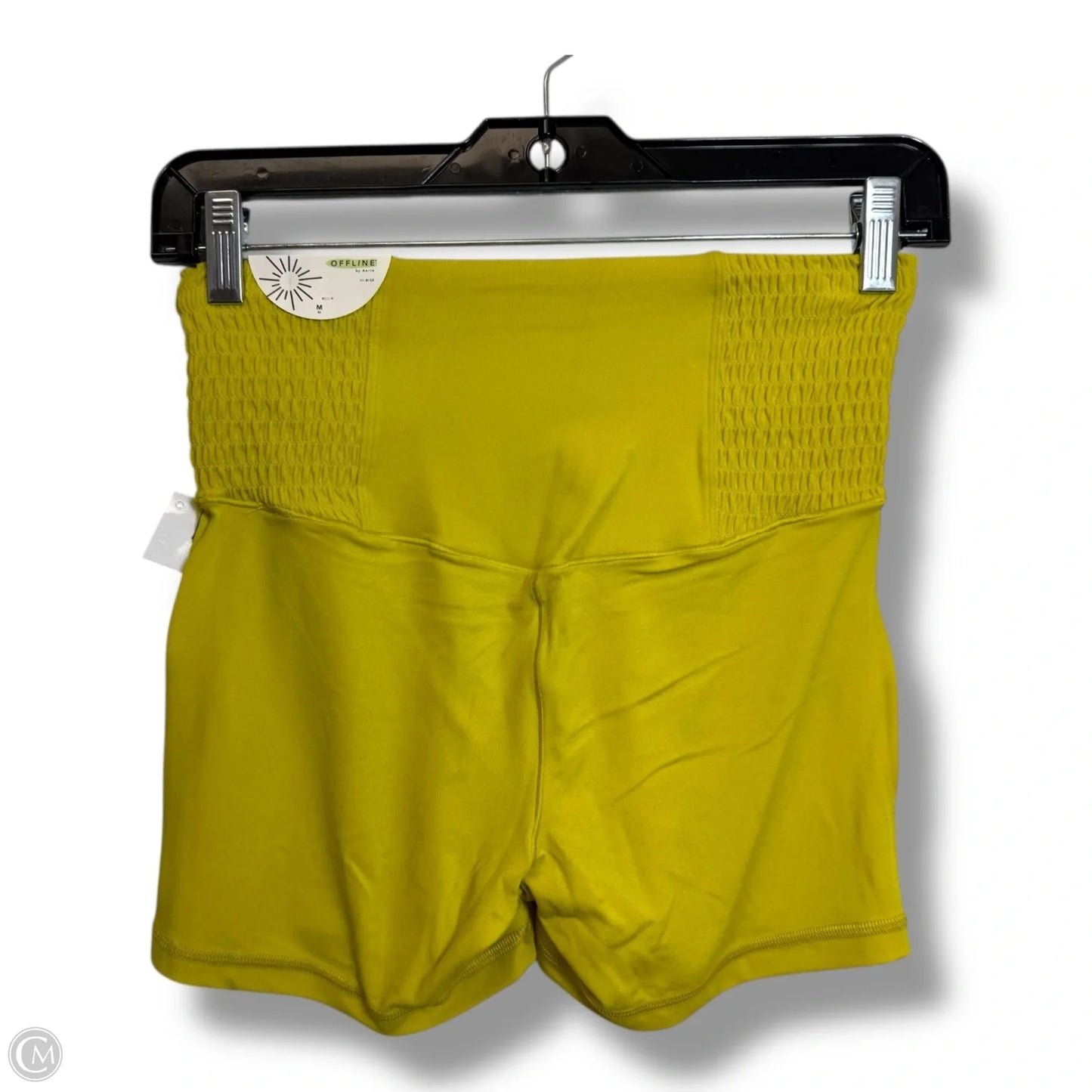 Athletic Shorts By Aerie In Yellow, Size: M
