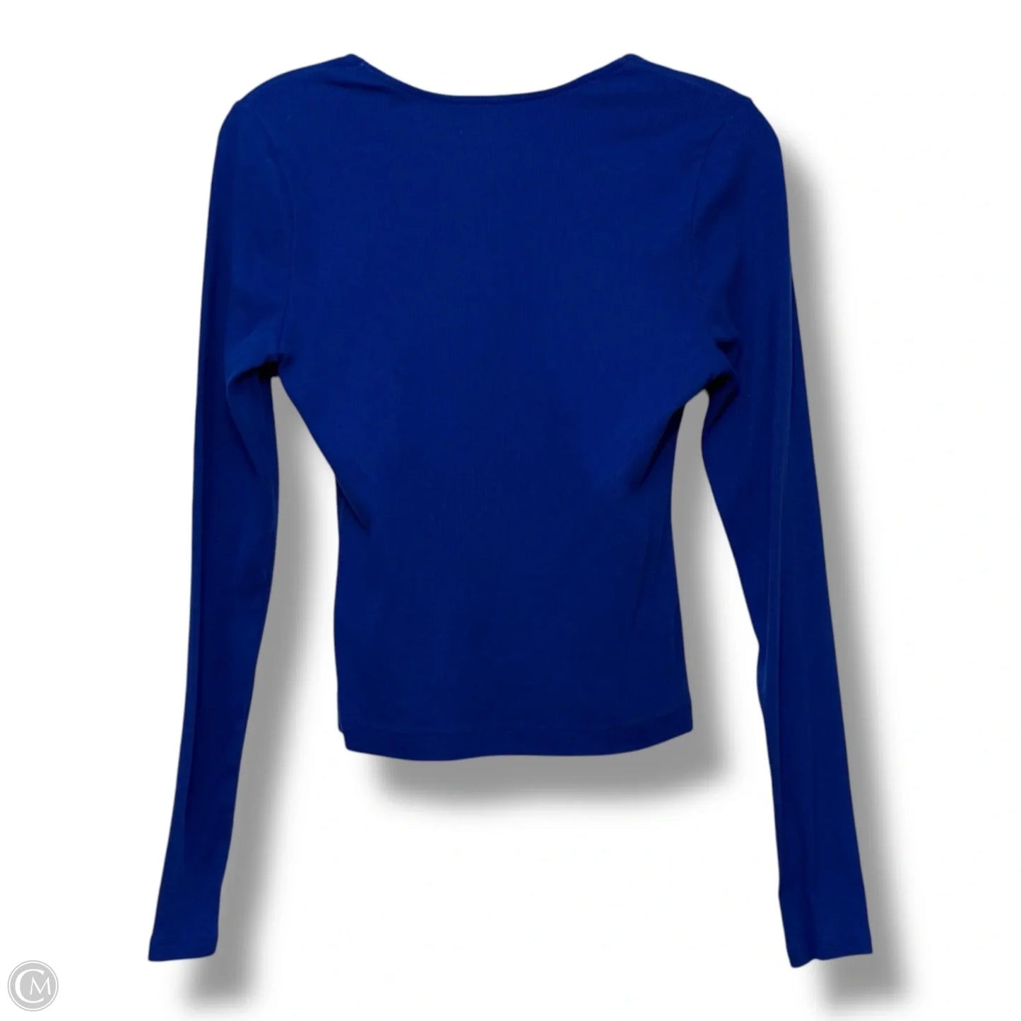Top Long Sleeve By Maeve In Blue, Size: M