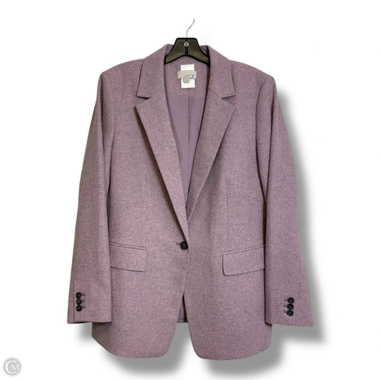 Blazer By Loft In Purple, Size: 14