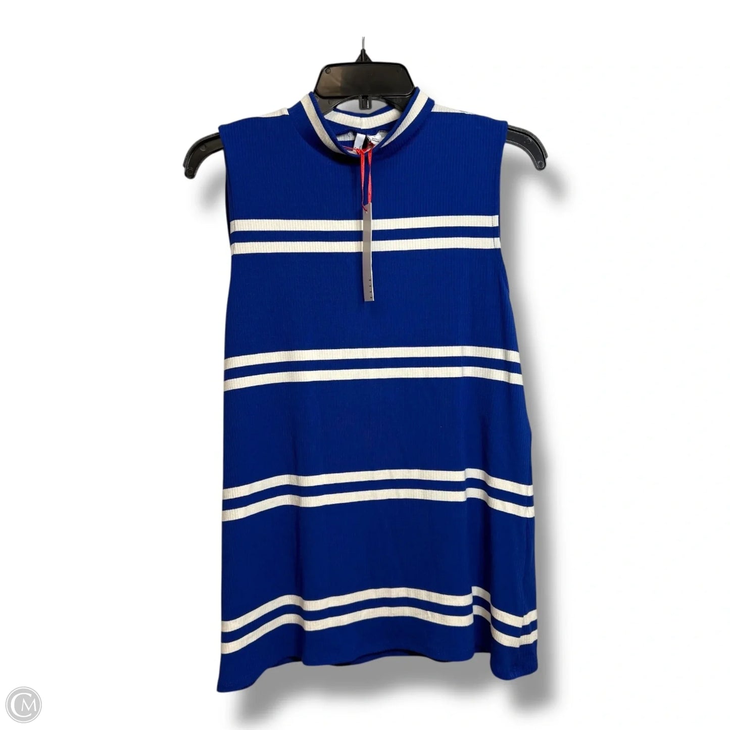 Top Sleeveless By Elle In Blue, Size: L