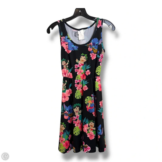 LILO & STITCH Dress Casual Short By Clothes Mentor In Black, Size: S