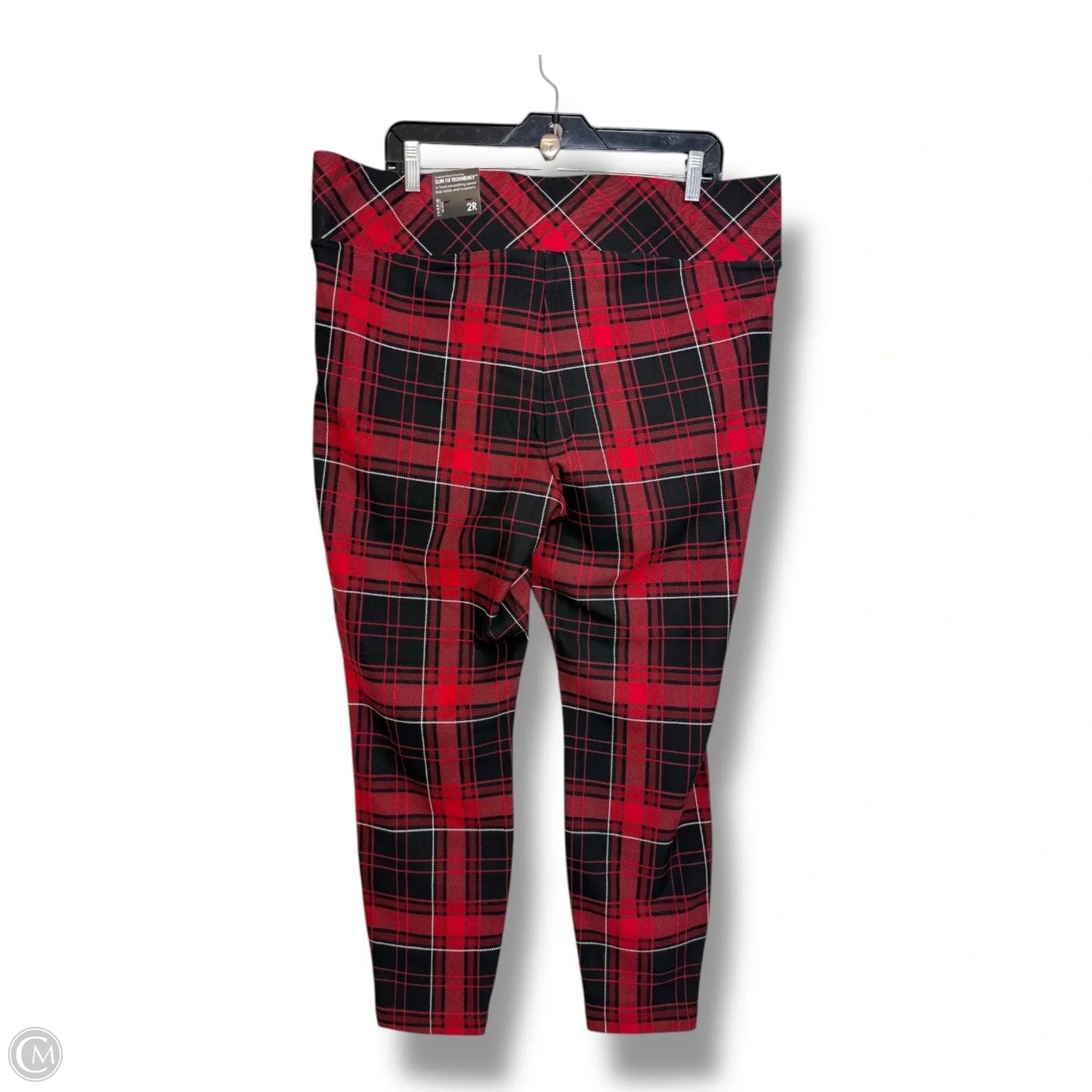 Pants Leggings By Torrid In Plaid Pattern, Size: 2x