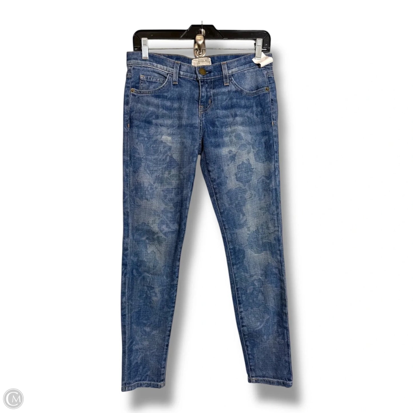 Jeans Straight By Current/elliott In Blue Denim, Size: 2