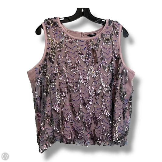 Top Sleeveless By Torrid In Purple, Size: M