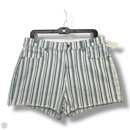 Shorts By Loft In Striped Pattern, Size: 12