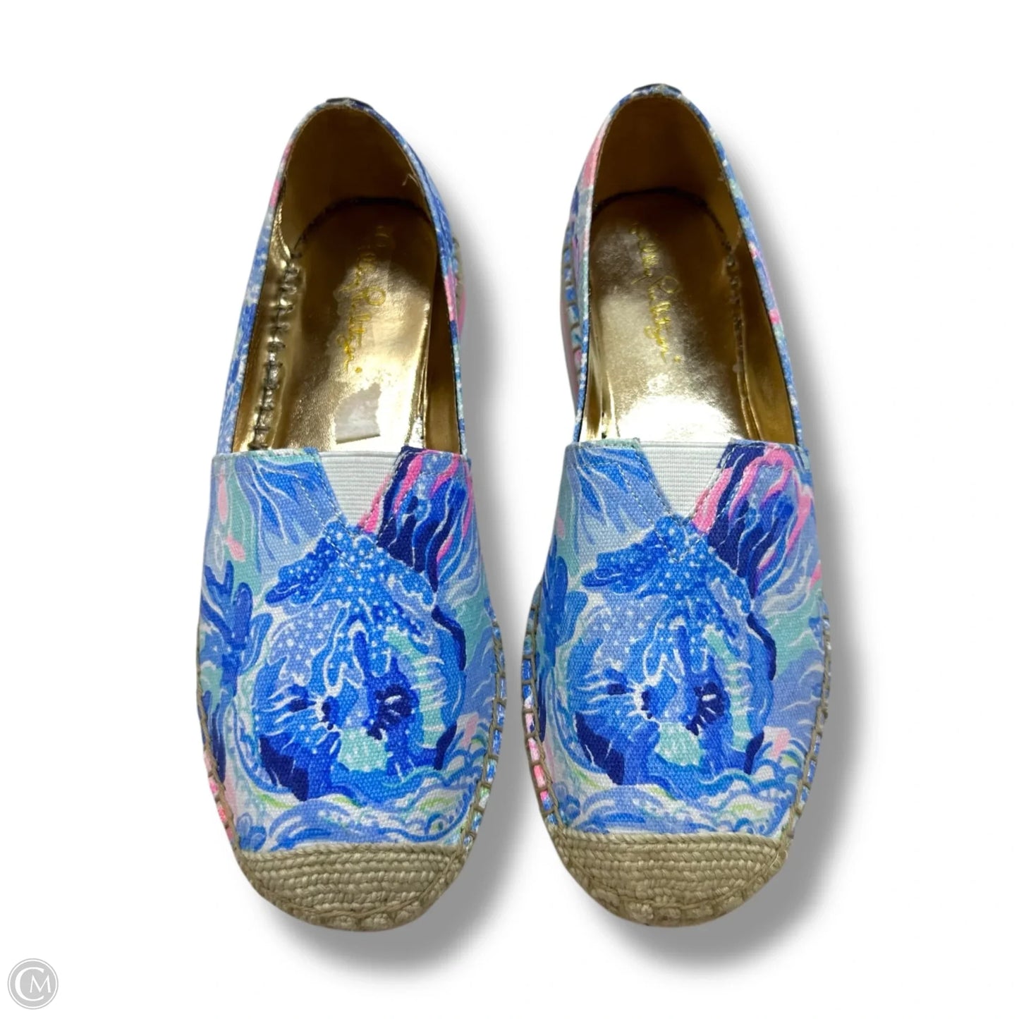 Shoes Designer By Lilly Pulitzer In Blue, Size: 6.5