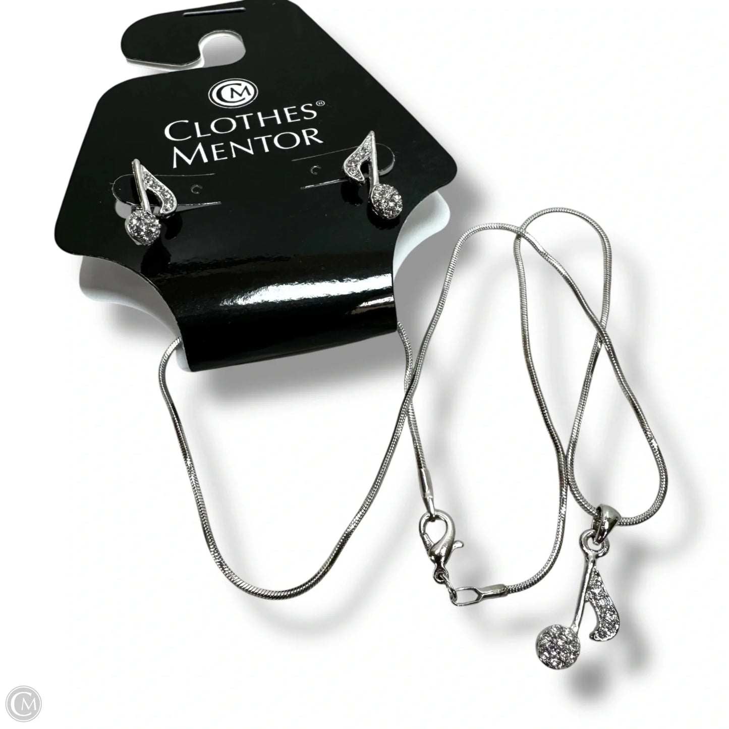 Music note Necklace & earrings set By Clothes Mentor