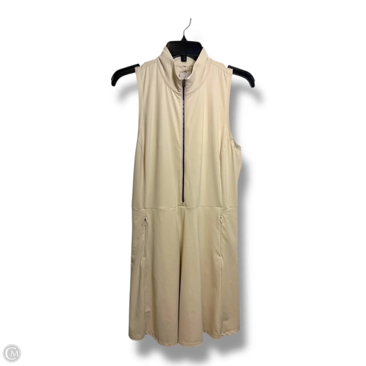 Athletic Dress By Calia In Tan, Size: M