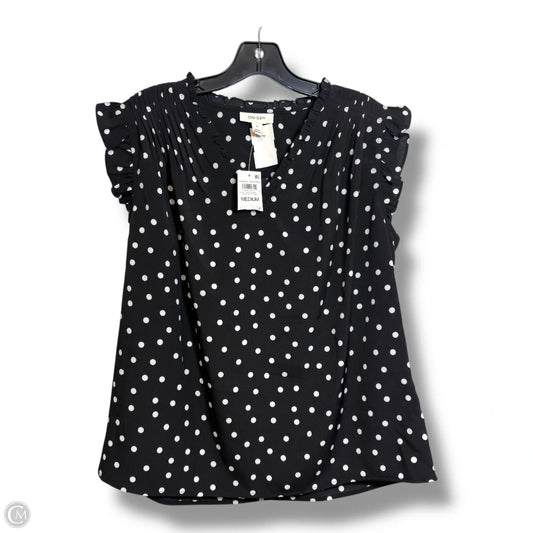 Top Sleeveless By Clothes Mentor In Polkadot Pattern, Size: M
