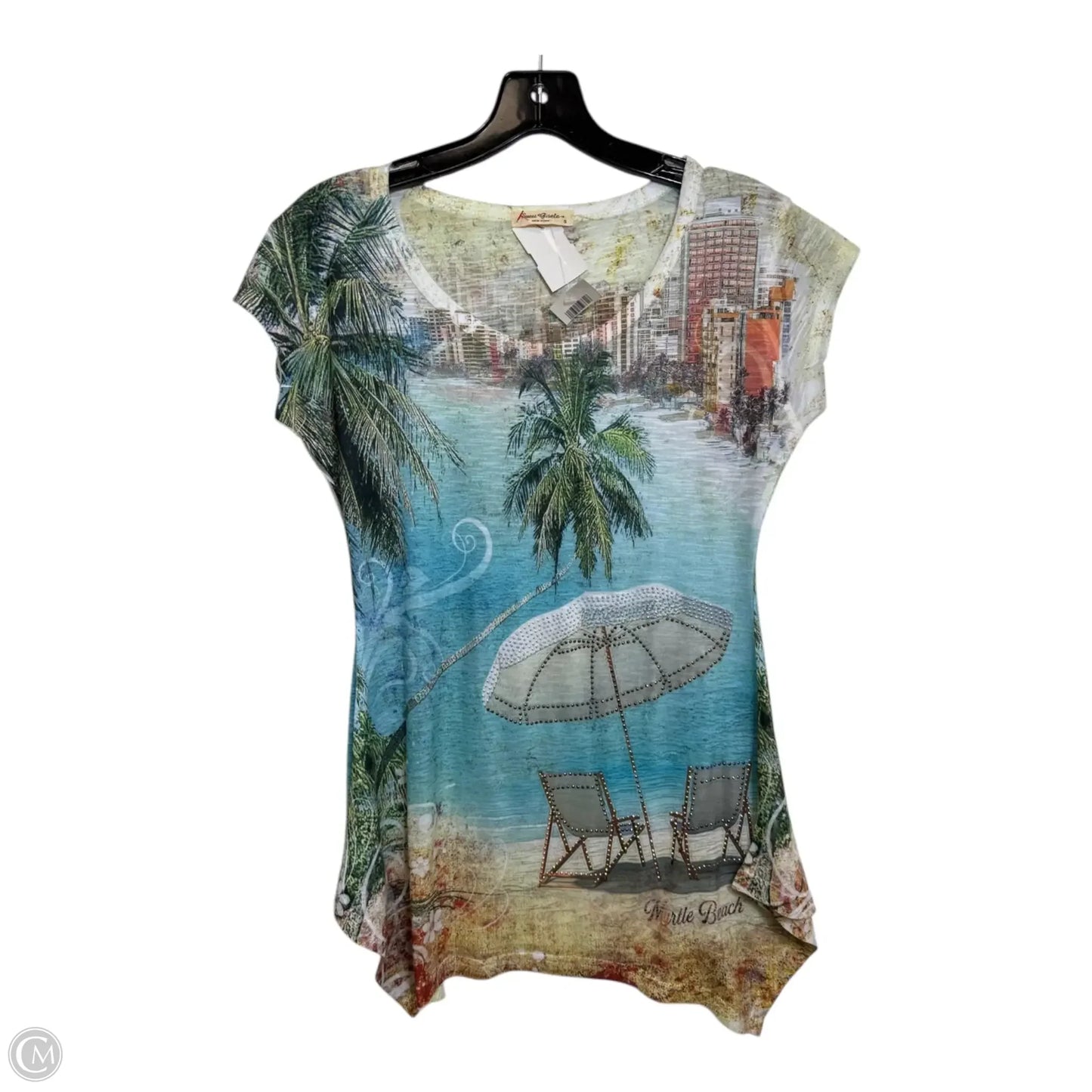 Top Sleeveless By Clothes Mentor In Multi-colored, Size: S