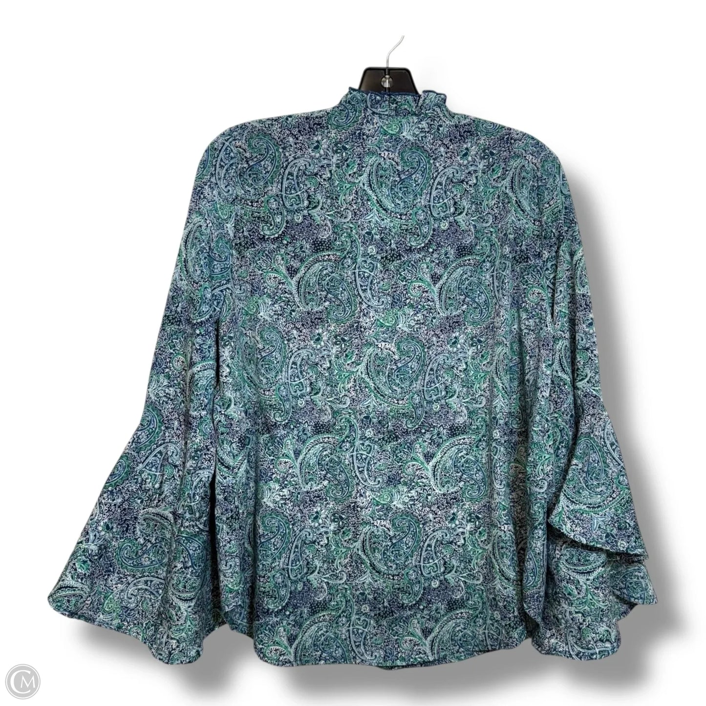 Blouse Designer By Frye In Multi-colored, Size: M