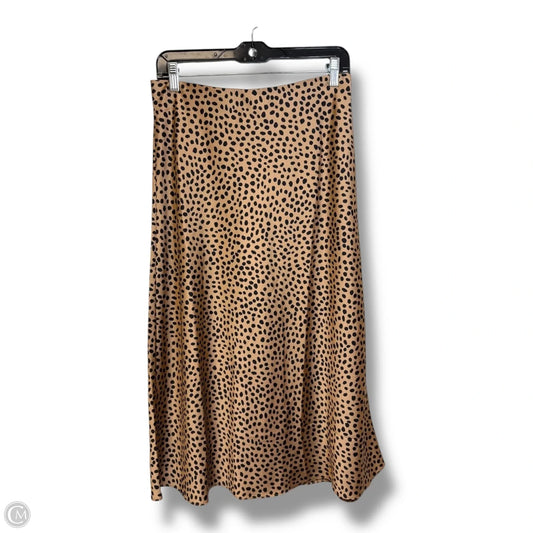 Skirt Midi By J. Crew In Animal Print, Size: S