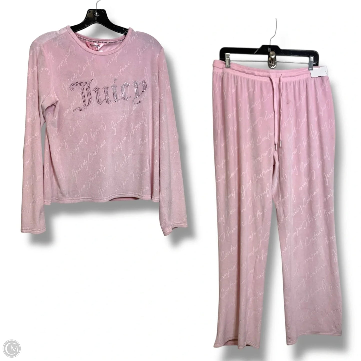 Lounge Set Pants By Juicy Couture In Pink, Size: Xl