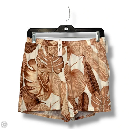 Pajama Pants By Soma In Tropical Print, Size: S