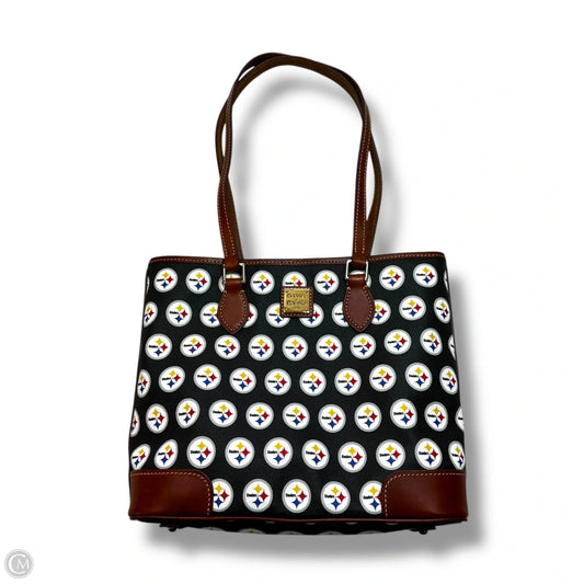 Pittsburgh Steelers football Handbag Designer By Dooney And Bourke, Size: Medium