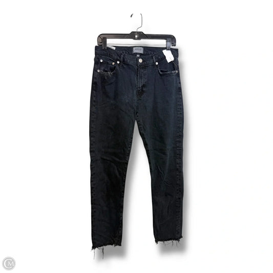 Jeans Straight By Agolde In Black, Size: 6