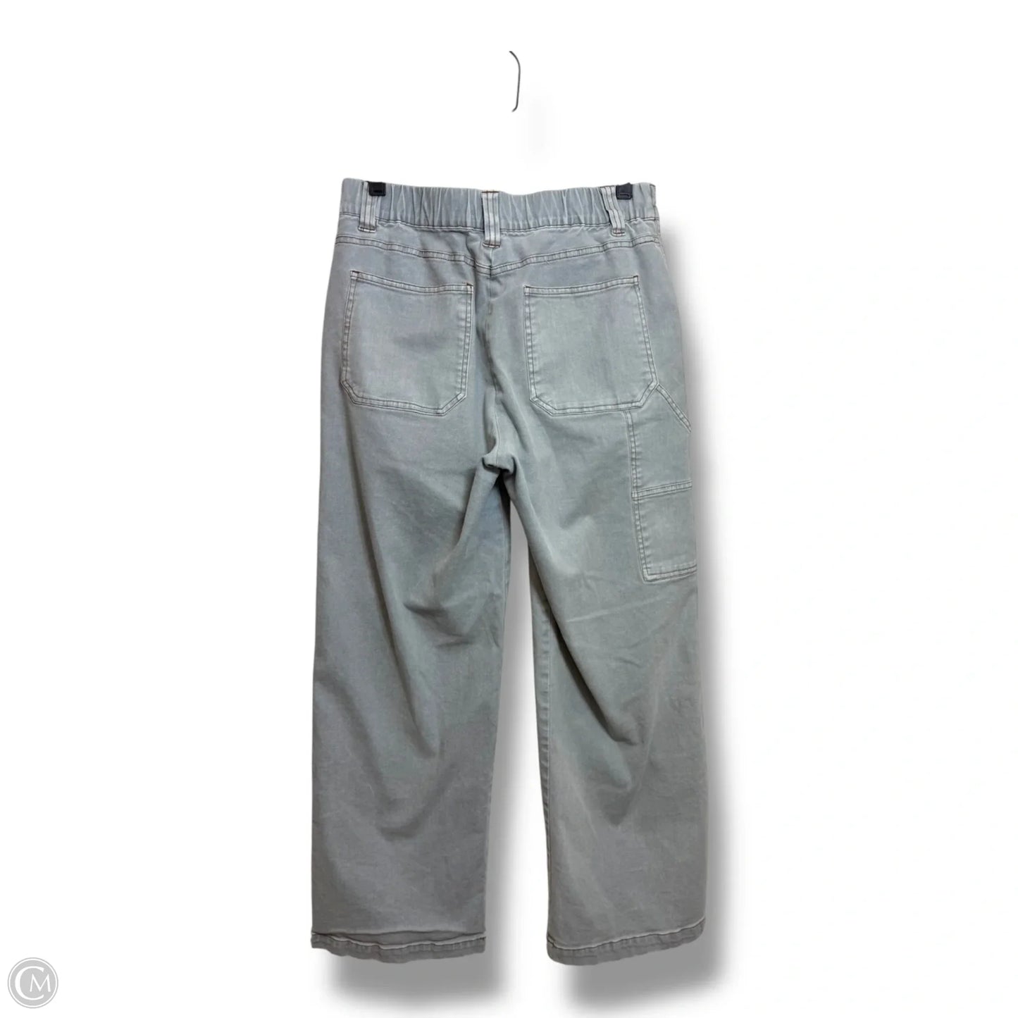 Jeans Wide Leg By Clothes Mentor In Grey, Size: M