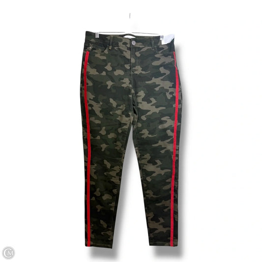Jeans Skinny By SKINNYGIRL In Camouflage Print, Size: 10