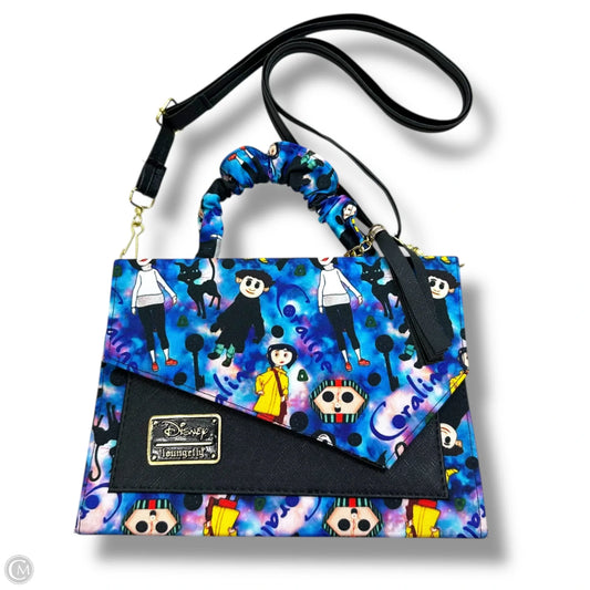 CORALINE Handbag By Loungefly, Size: Small