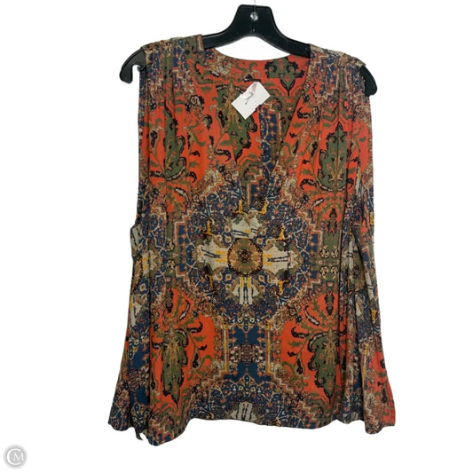 Top Sleeveless By Free People In Multi-colored, Size: L
