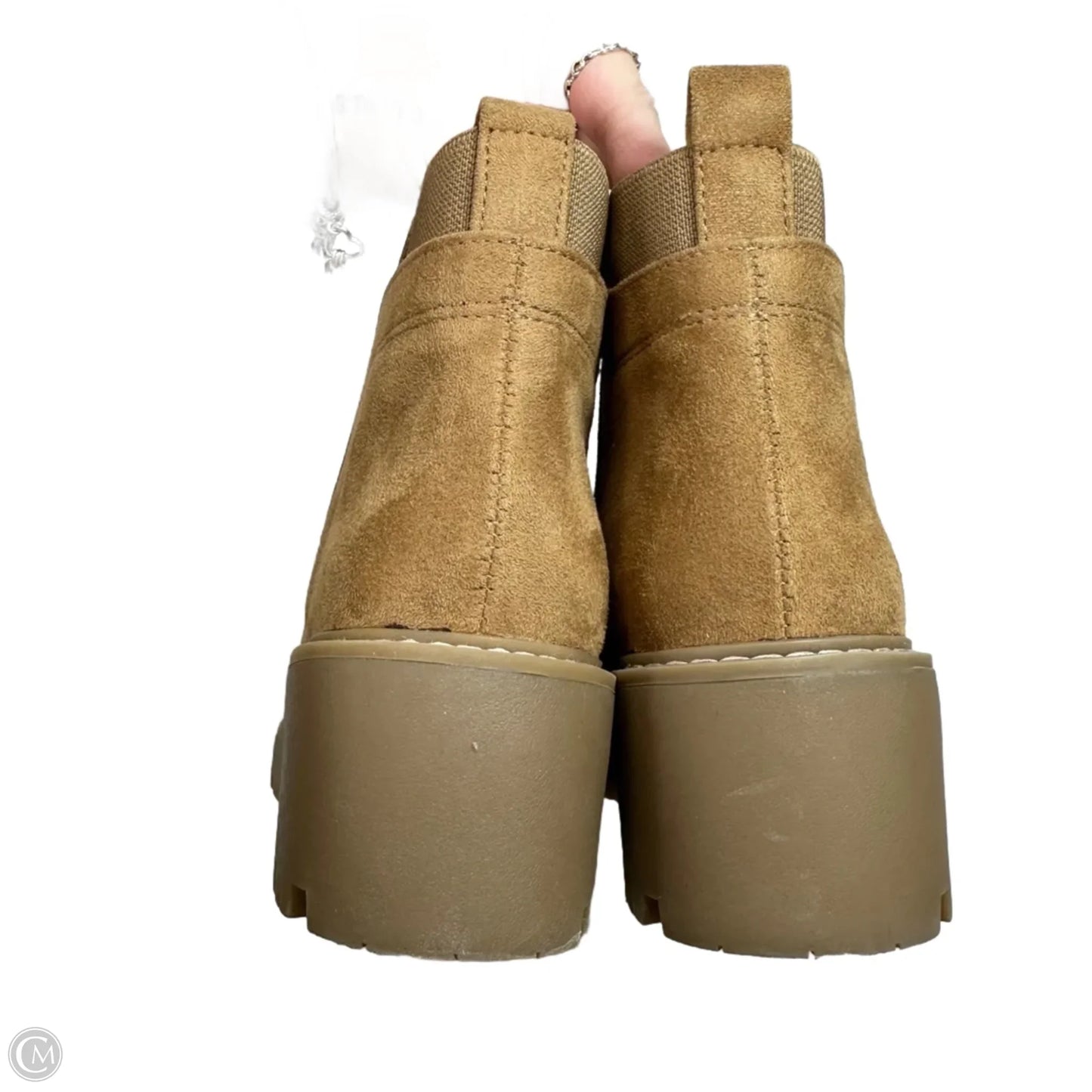 Boots Ankle Flats By White Mountain In Tan, Size: 8.5