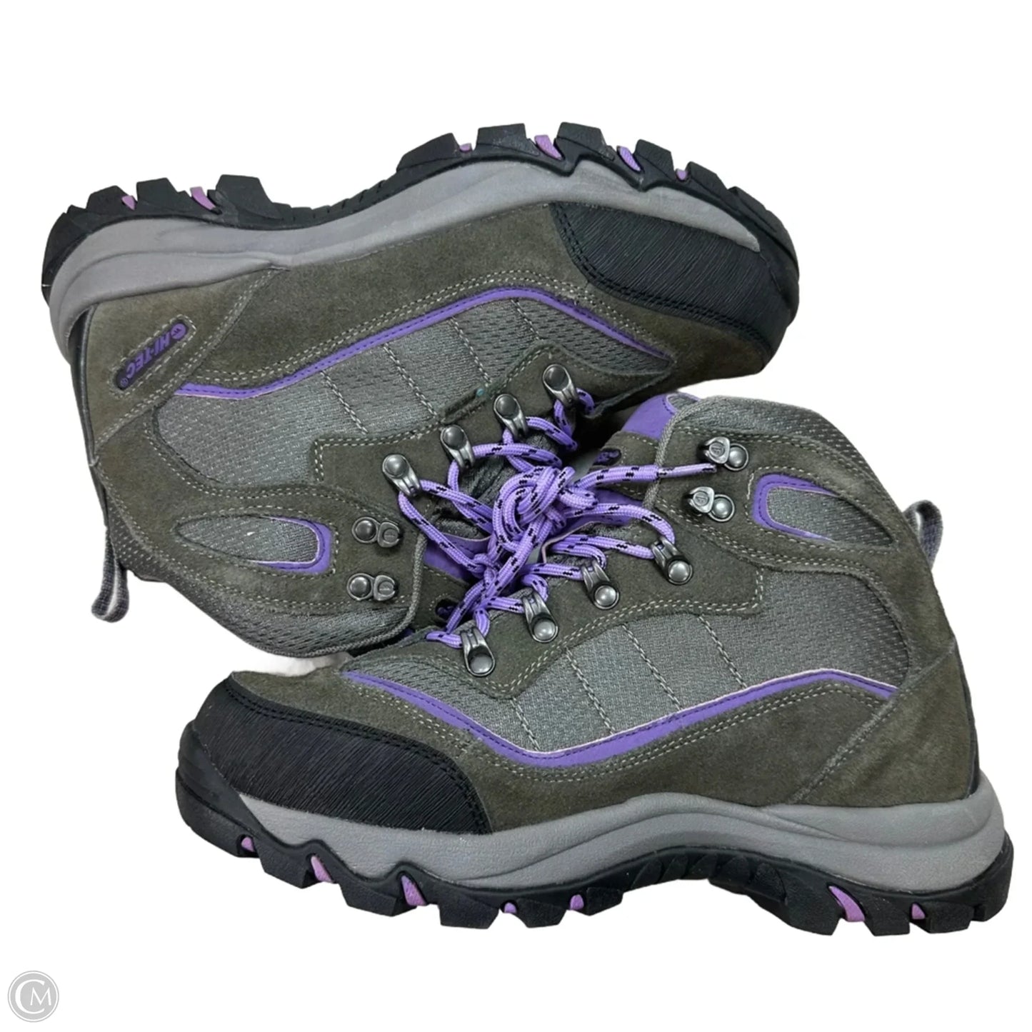 Boots Hiking By Clothes Mentor In Grey, Size: 9