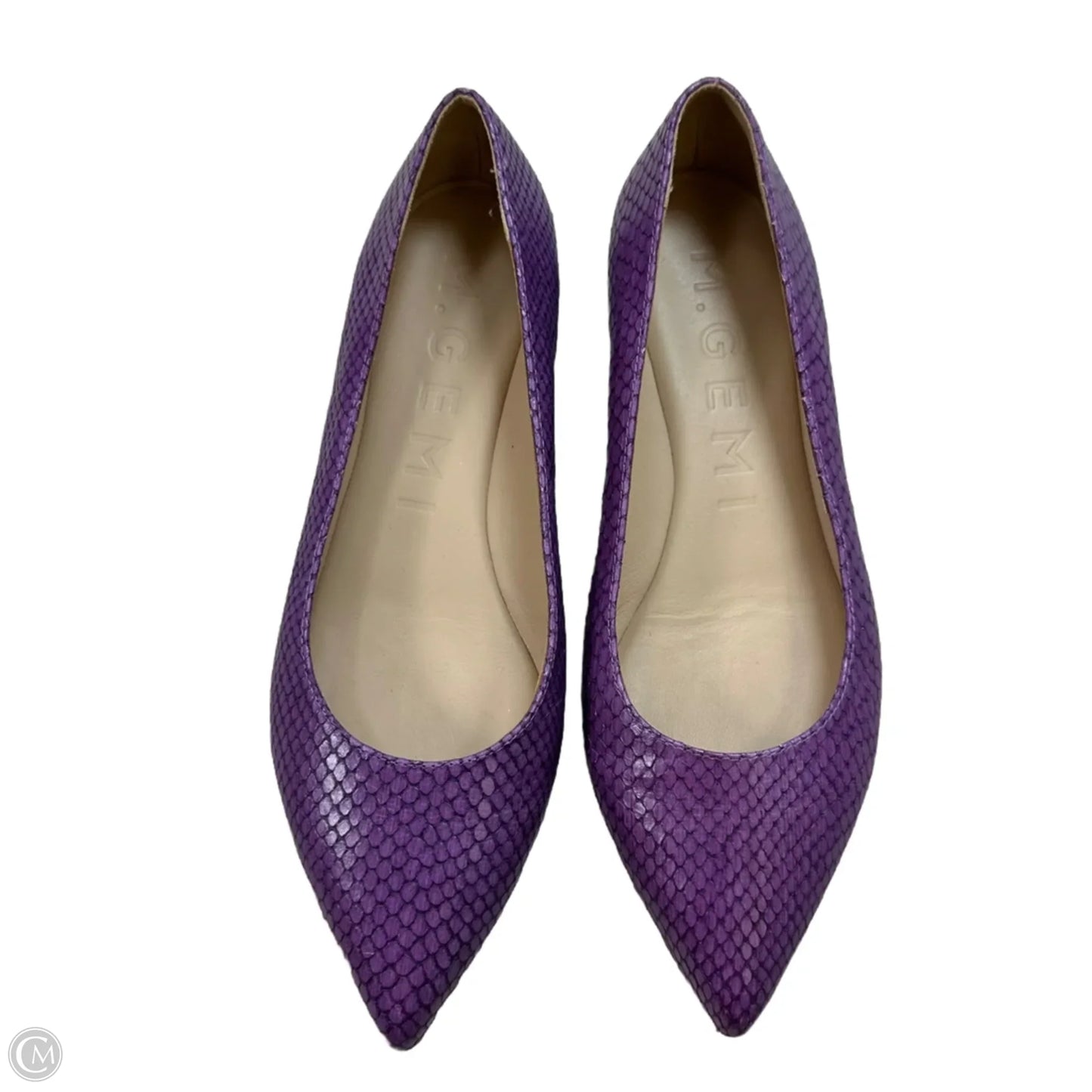 Shoes Designer By M. Gemi In Purple, Size: 7