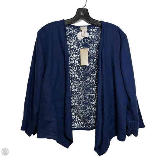 Cardigan By Chicos In Navy