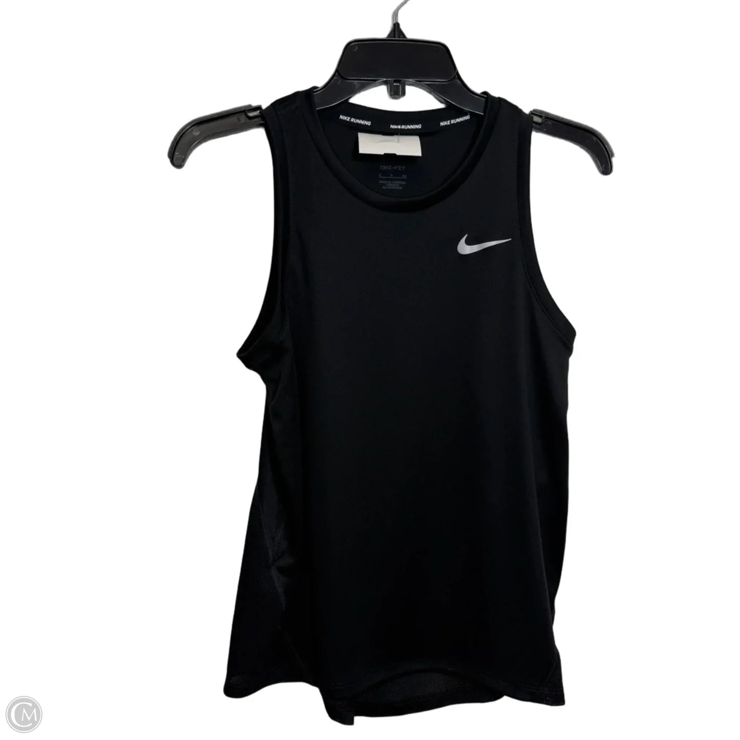 Athletic Tank Top By Nike In Black, Size: S