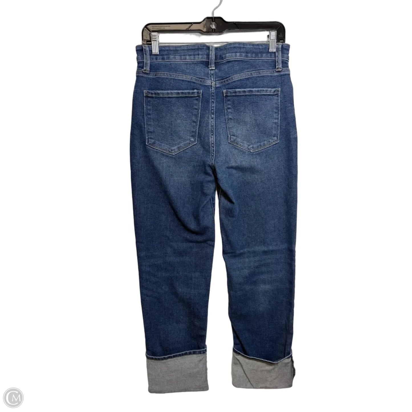Jeans Cropped By Evereve In Blue Denim, Size: 6
