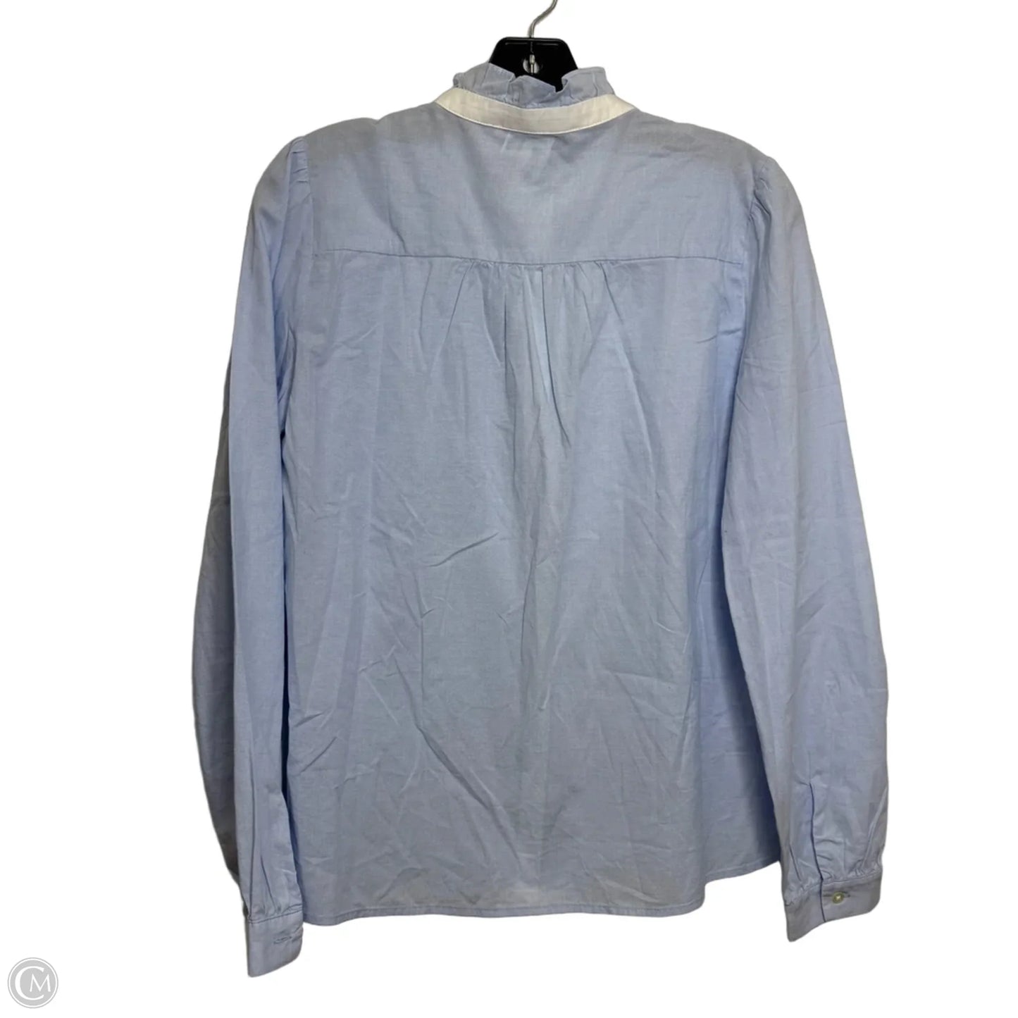 Top Long Sleeve By Loft In Blue, Size: S