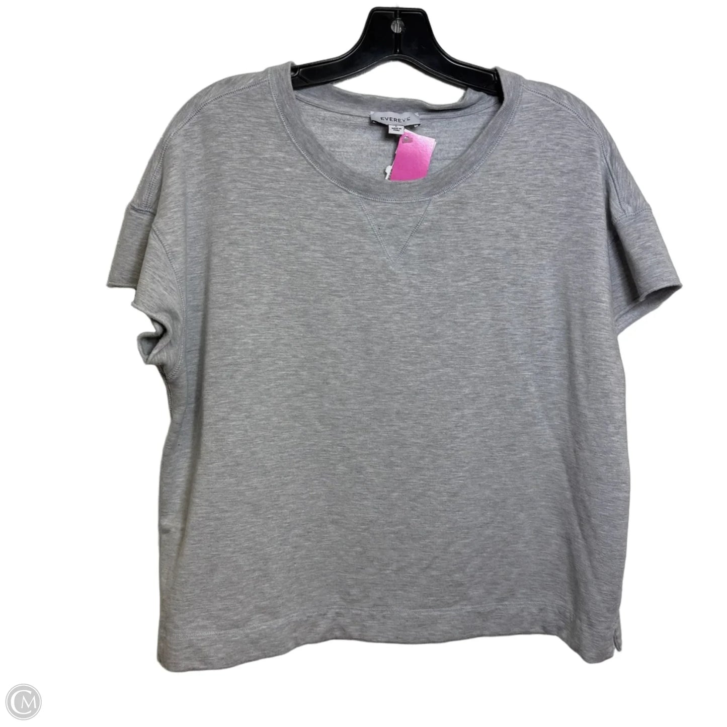 Sweatshirt Crewneck By Evereve In Grey, Size: L