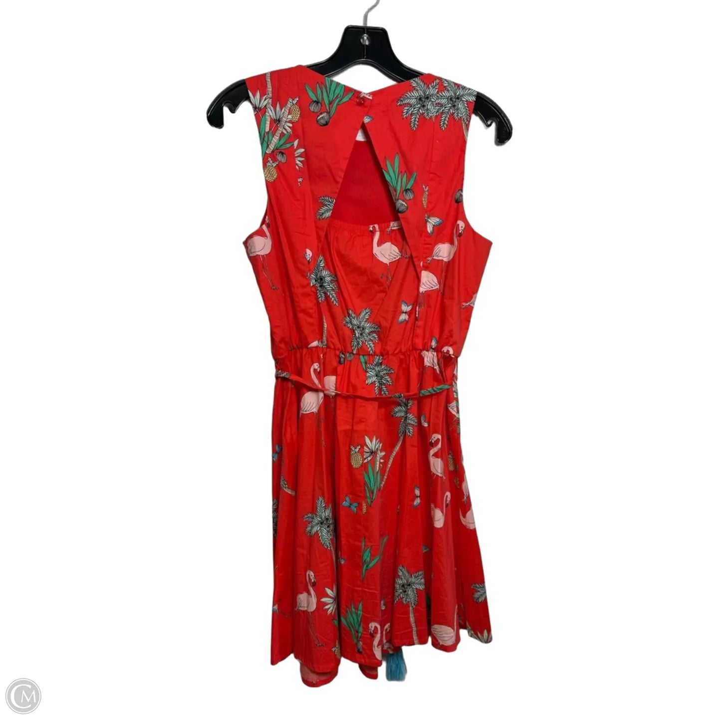Dress Casual Short By Bailey Blue In Tropical Print, Size: S