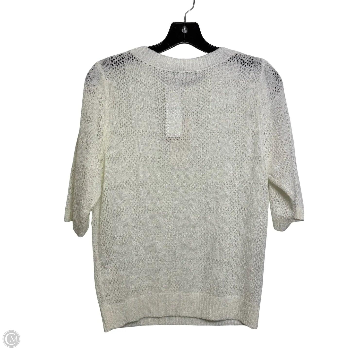 Top Short Sleeve By Dokotoo In Ivory, Size: M