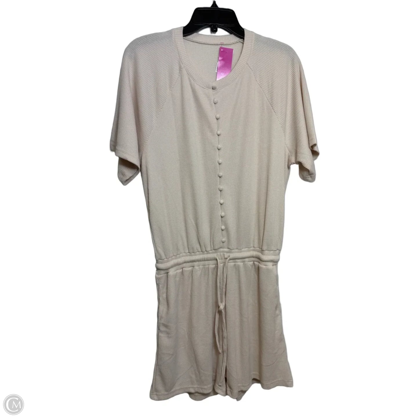 Romper By Clothes Mentor In White, Size: L