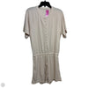 Romper By Clothes Mentor In White, Size: L