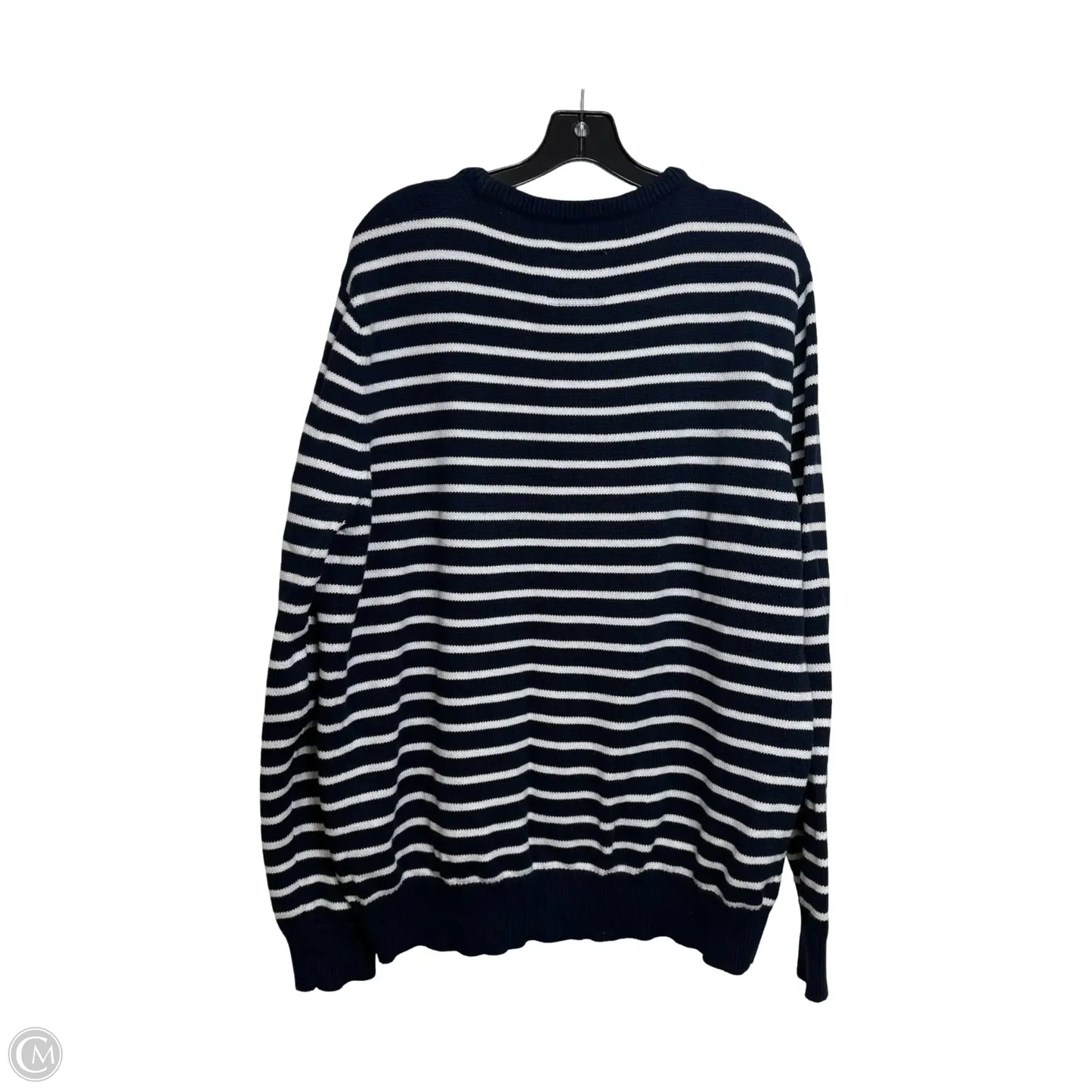 Sweater By St Johns Bay In Blue & White, Size: Xl