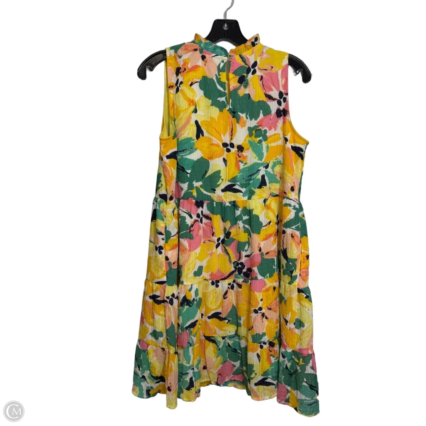 Dress Casual Short By Loft In Tropical Print, Size: S
