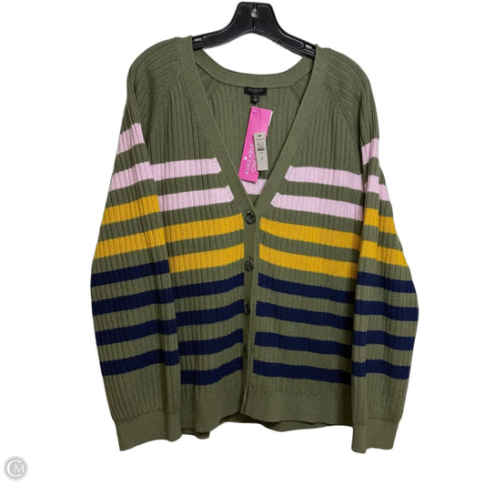 Cardigan By Talbots In Green, Size: 1x
