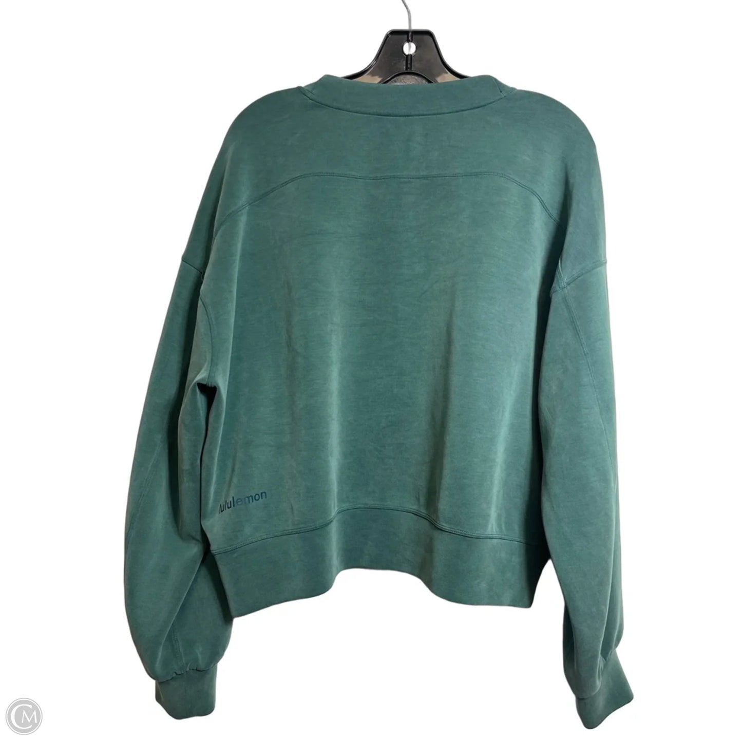 Sweatshirt Crewneck By Lululemon In Green, Size: M