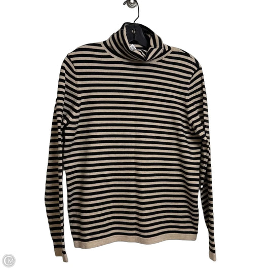 Top Long Sleeve By Dokotoo In Black & Tan, Size: S