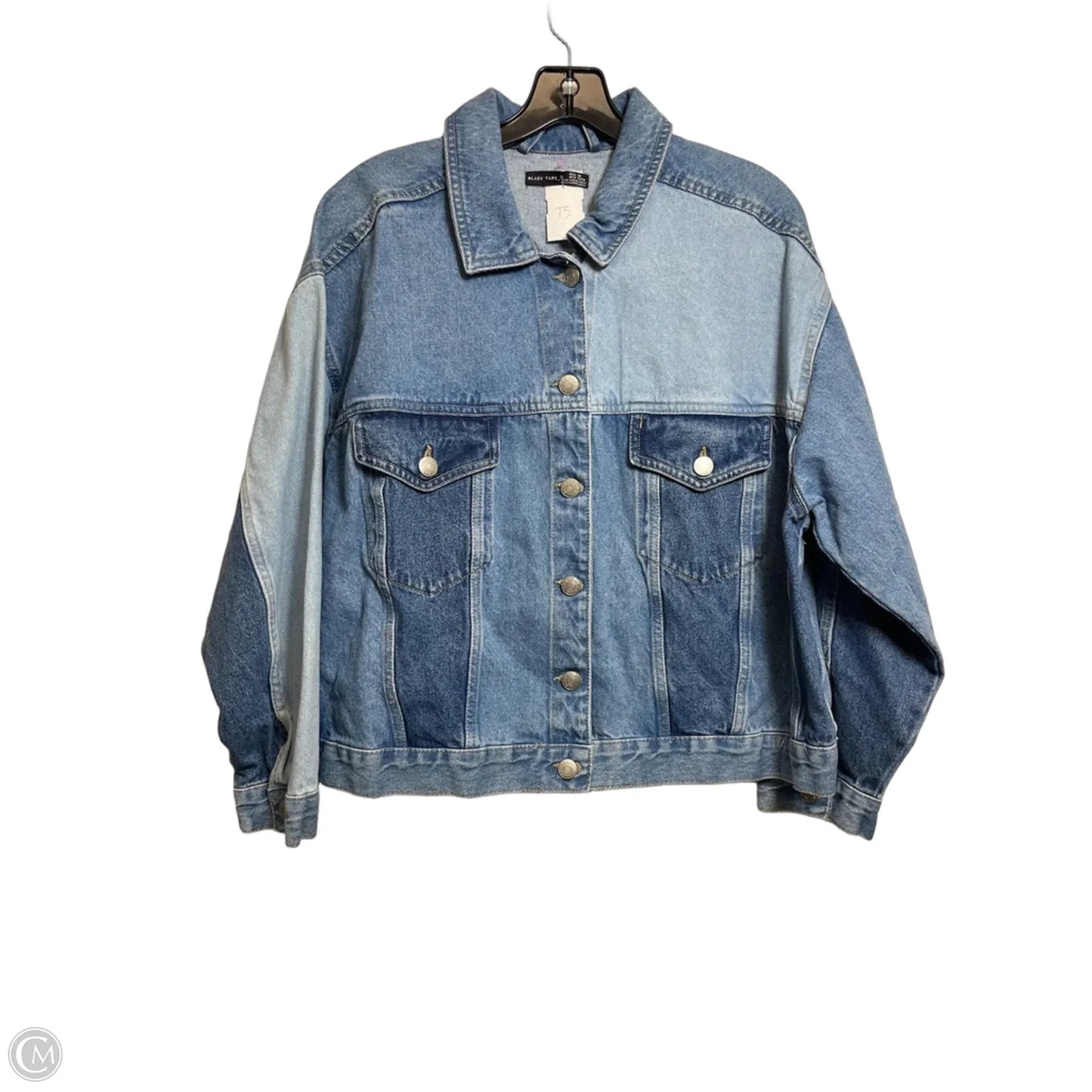 Jacket Denim By Black Tape In Blue Denim, Size: 2x