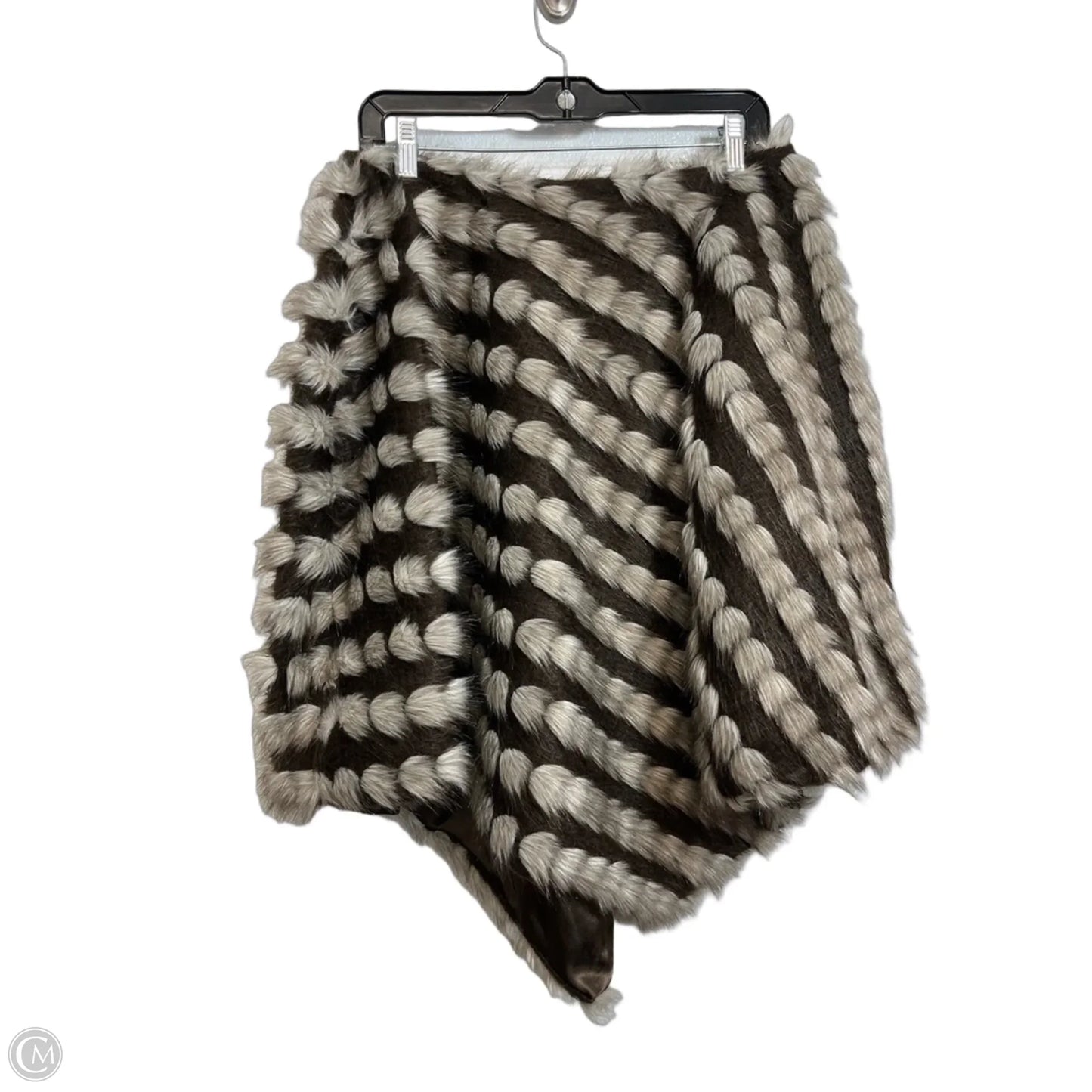 Shawl By Inc In Brown, Size: M