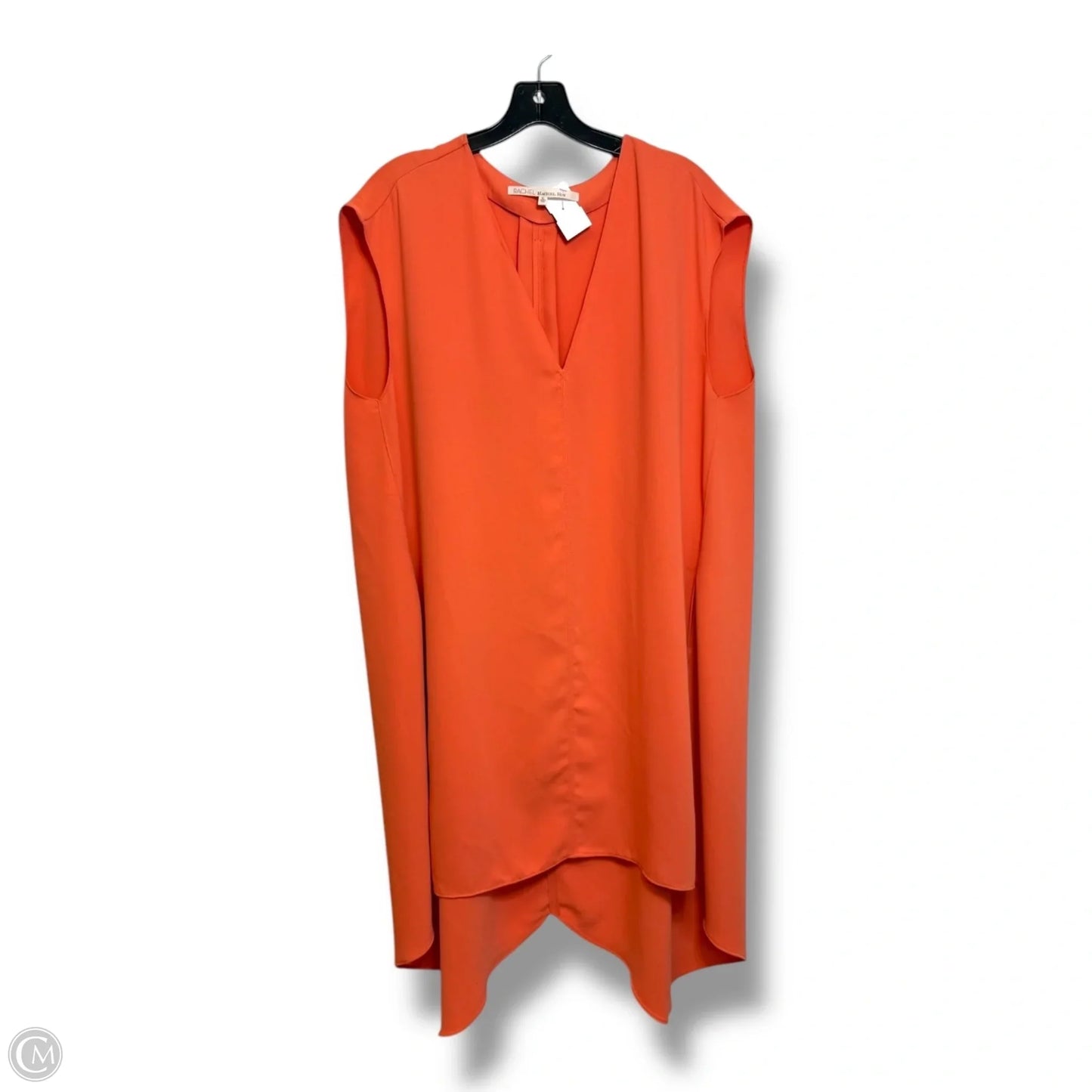Dress Casual Short By Rachel Zoe In Coral, Size: Xl