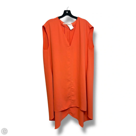 Dress Casual Short By Rachel Zoe In Coral, Size: Xl