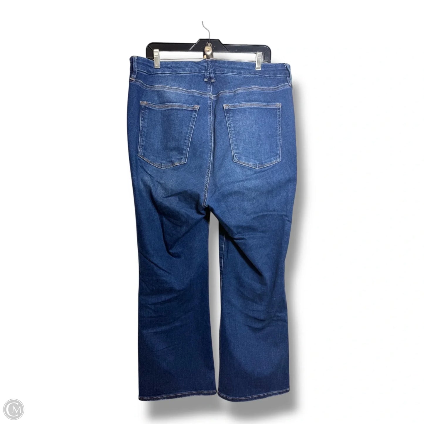 Jeans Boot Cut By Good American In Blue, Size: 16